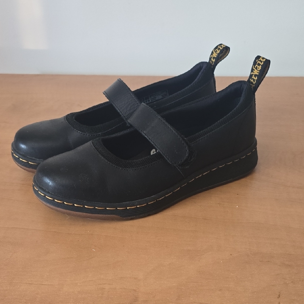 Dr. Martens Askin Black Mary Jane Shoes